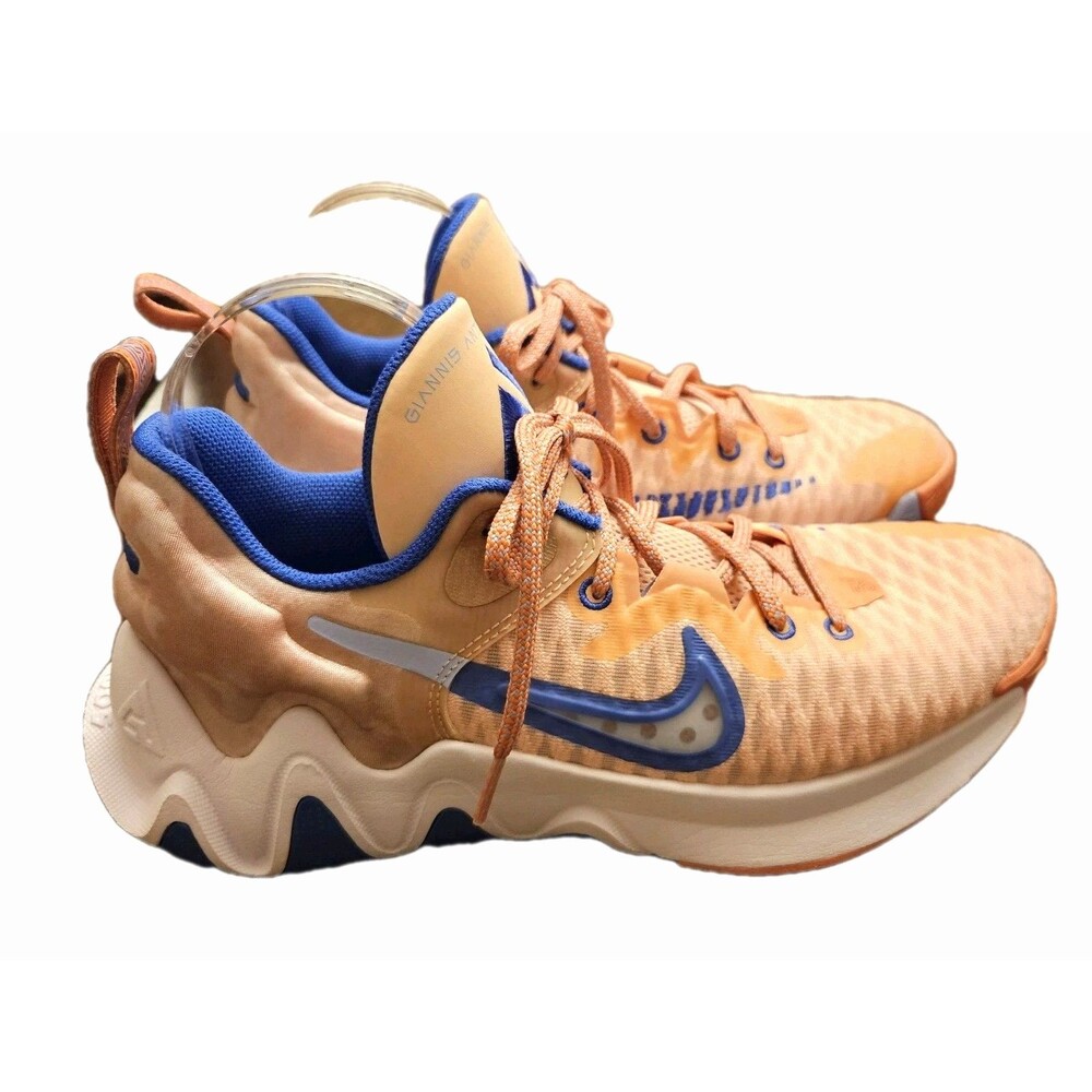 Nike Giannis Immortality 2 Men's Size 9 Basketball Gym Shoes Artic Orange Pink